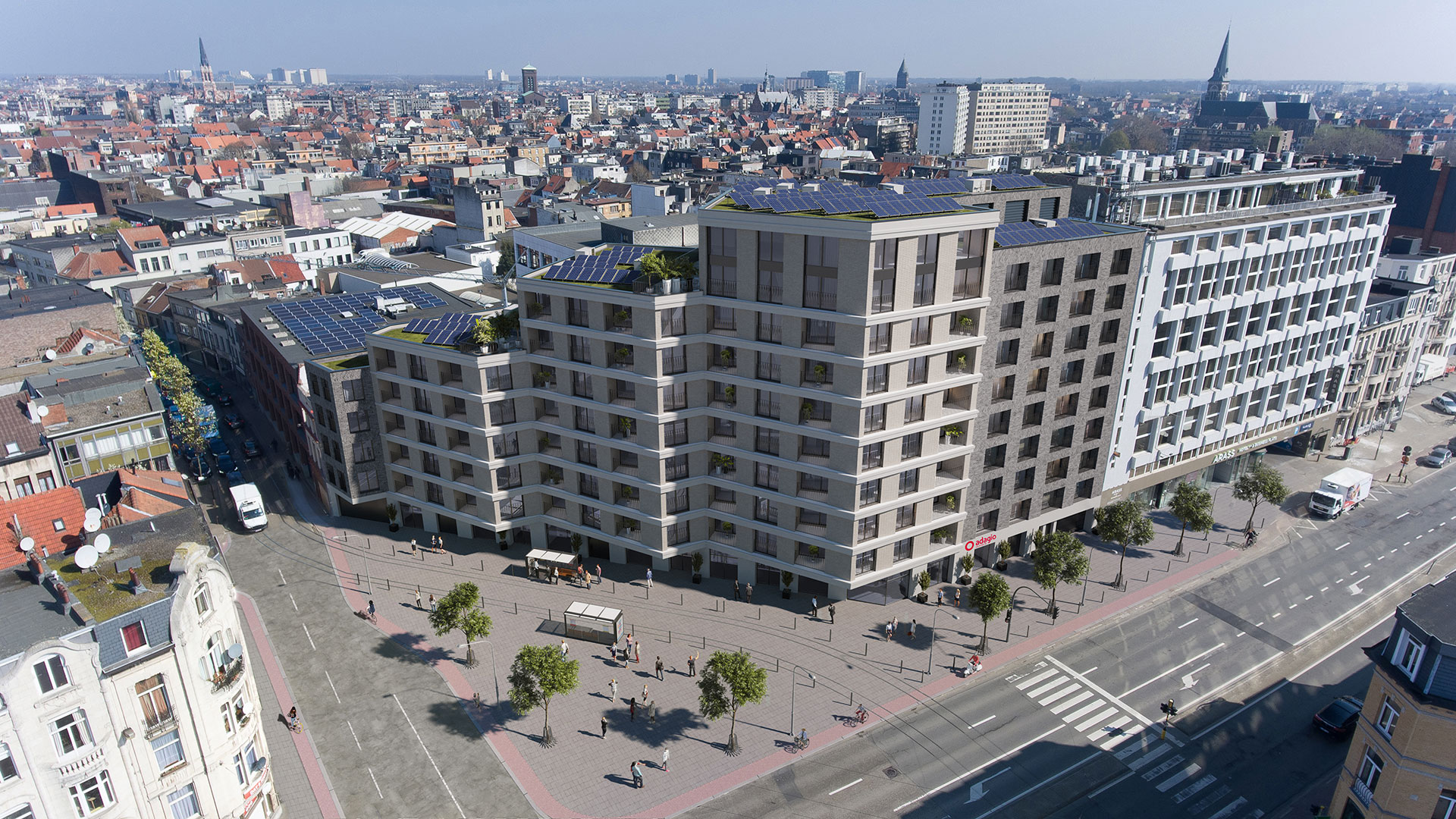 Aparthotel Adagio Antwerpen Rendering 02