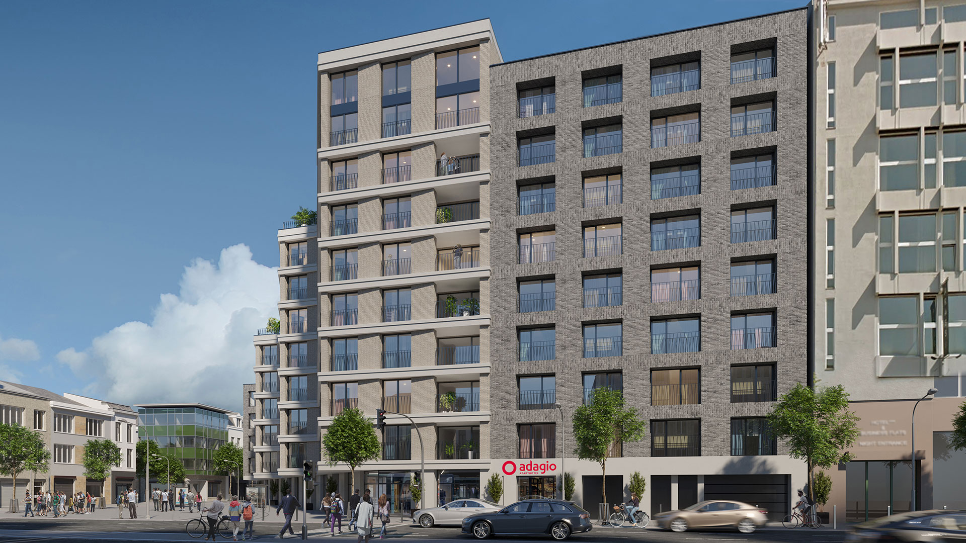 Aparthotel Adagio Antwerpen Rendering 01