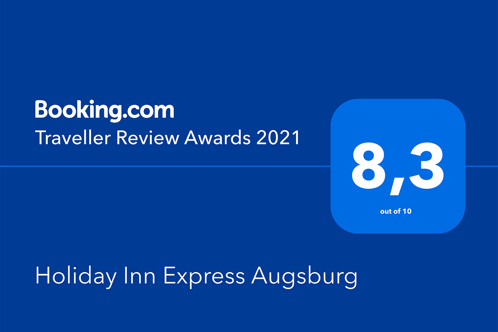 Holiday Inn Express Augsburg - Traveller Review Award 2021