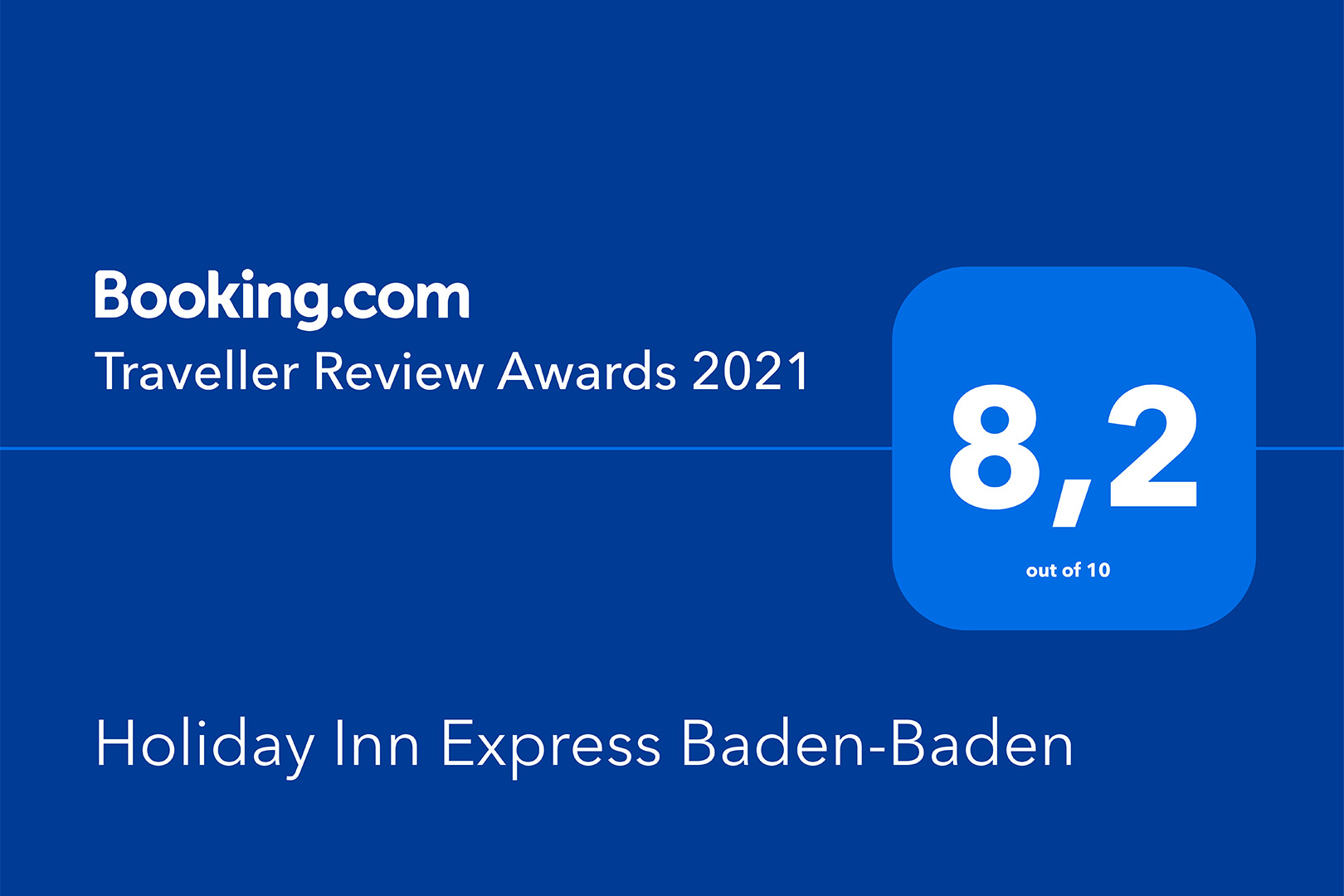 Holiday Inn Express Baden-Baden - Traveller Review Award 2021