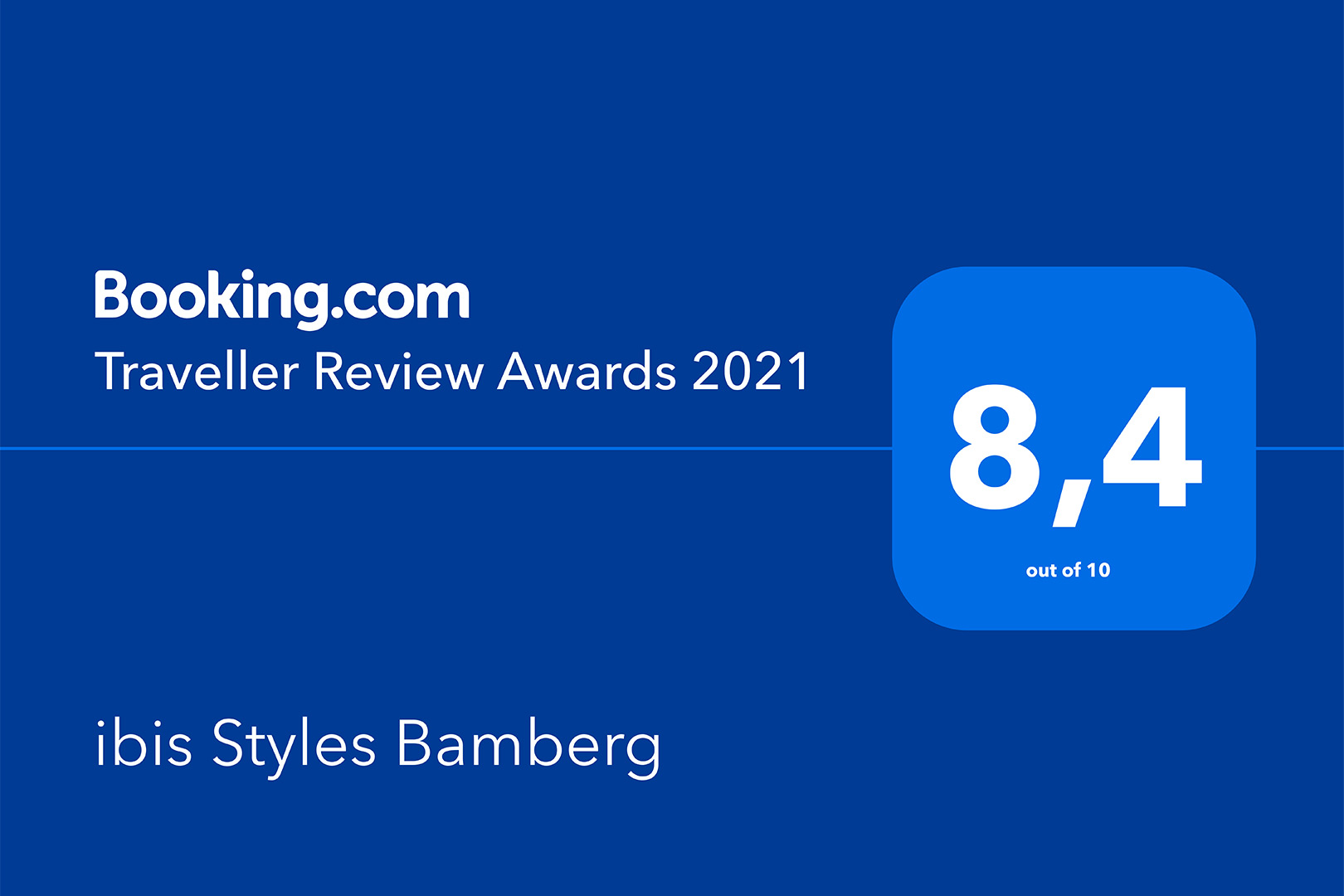 ibis Styles Bamberg - Traveller Review Award 2021