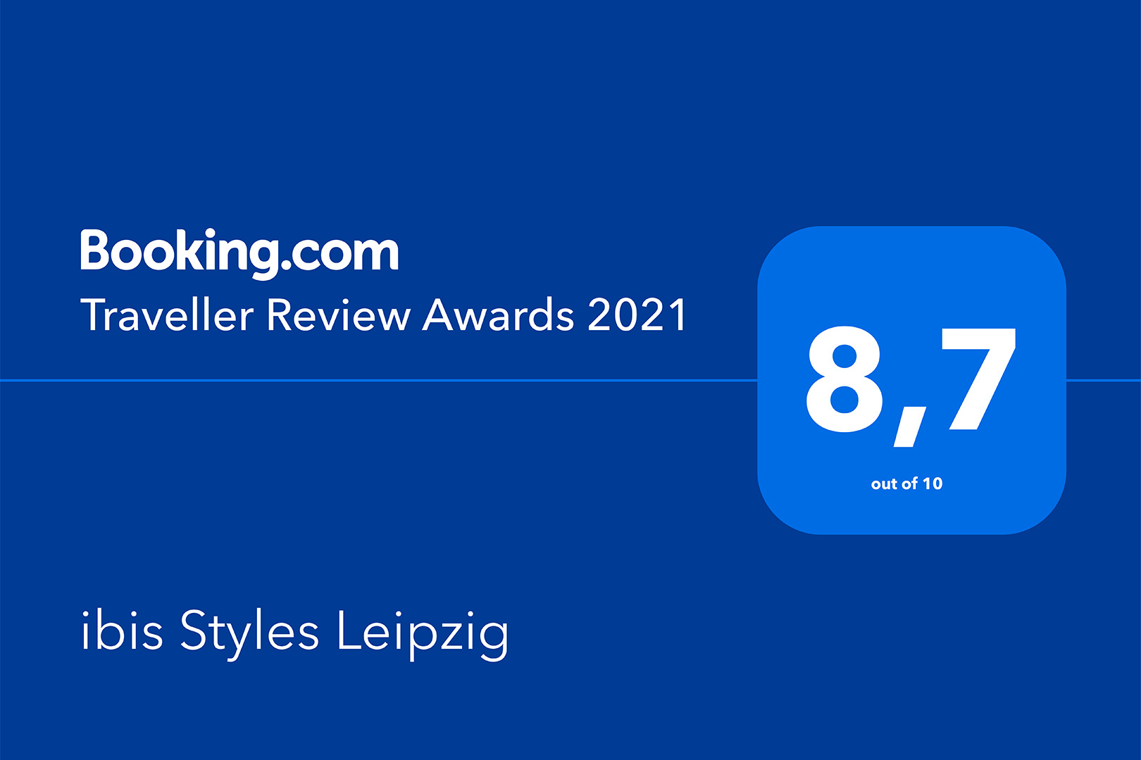 ibis Styles Leipzig - Traveller Review Award 2021