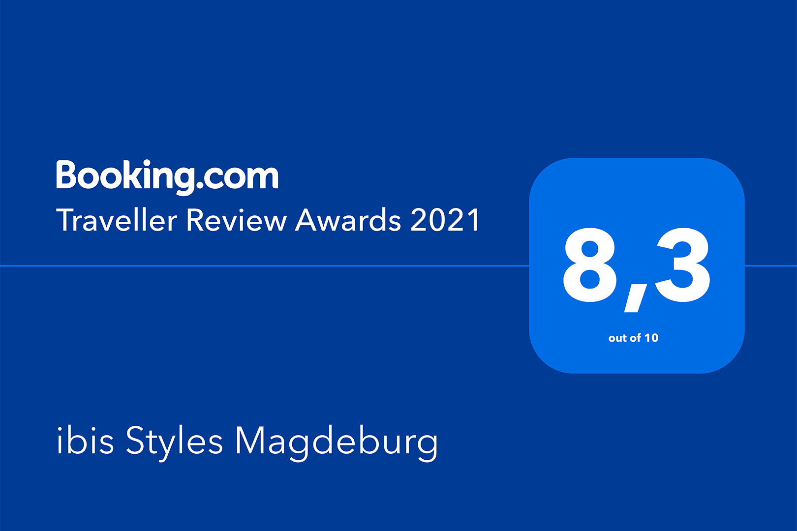 ibis Styles Magdeburg - Traveller Review Award 2021