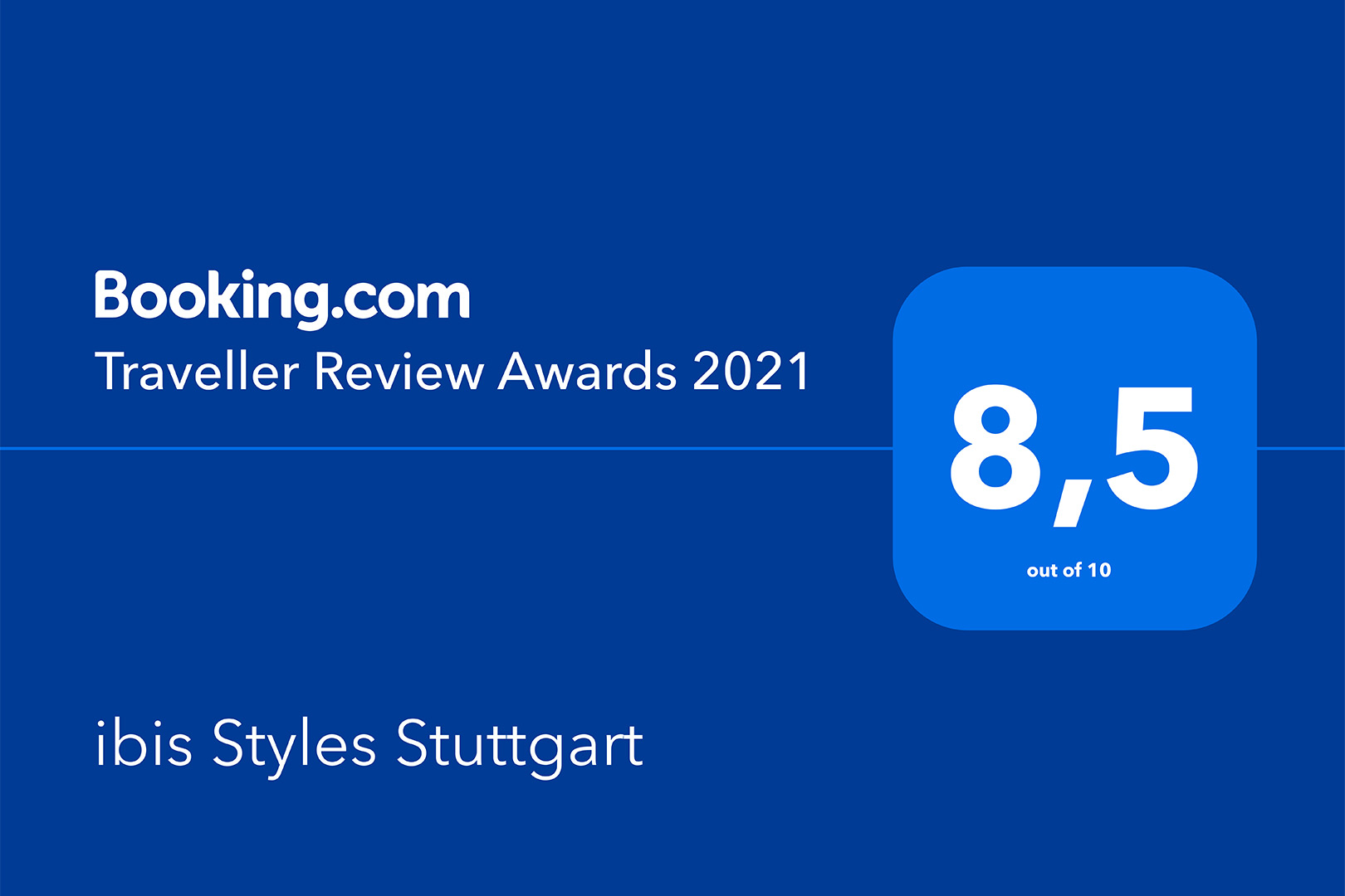 ibis Styles Stuttgart - Traveller Review Award 2021