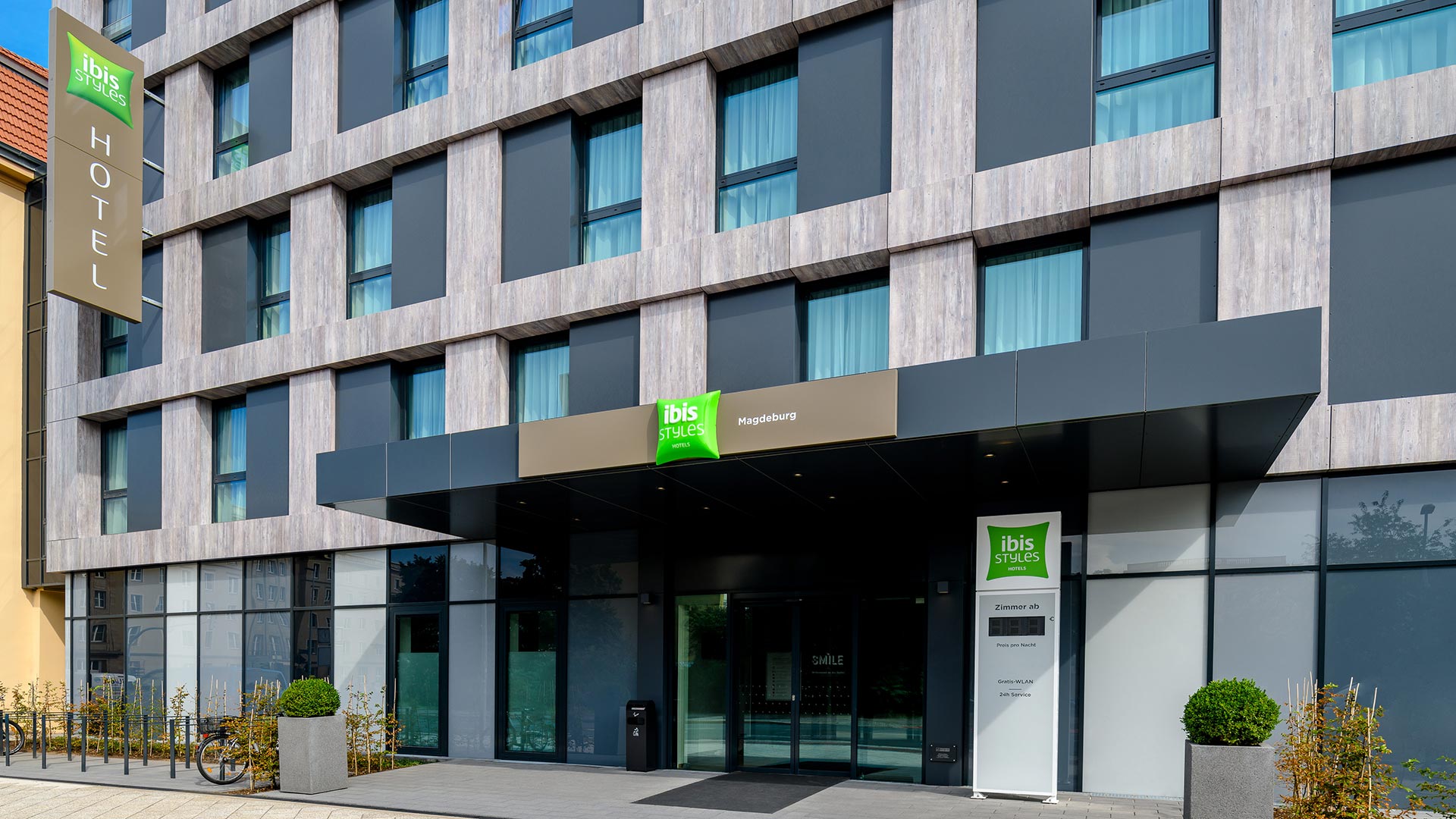 ibis Styles Magdeburg - Außenansicht